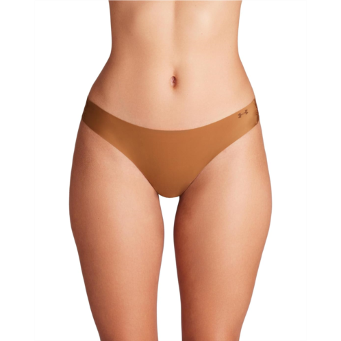 Womens Under Armour Seamless Thong - 3 PK Solid