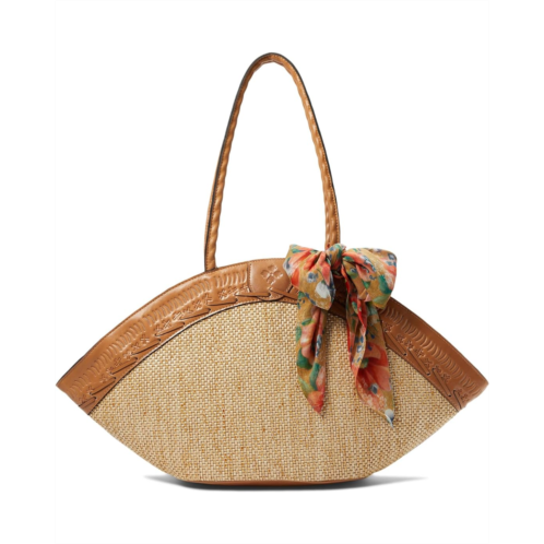 Patricia Nash Trope Dome Tote with Scarf