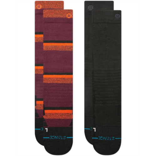 Unisex Stance Nightride Mid Poly Snow 2-Pack