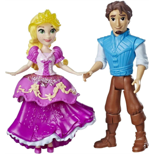 Disney Princess Rapunzel and Eugene Fitzherbert, 2 Dolls, Royal Clips Fashion, One-Clip Skirt