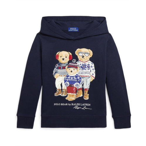 Polo Ralph Lauren Kids Polo Bear Family Fleece Hoodie (Toddler/Little Kid)