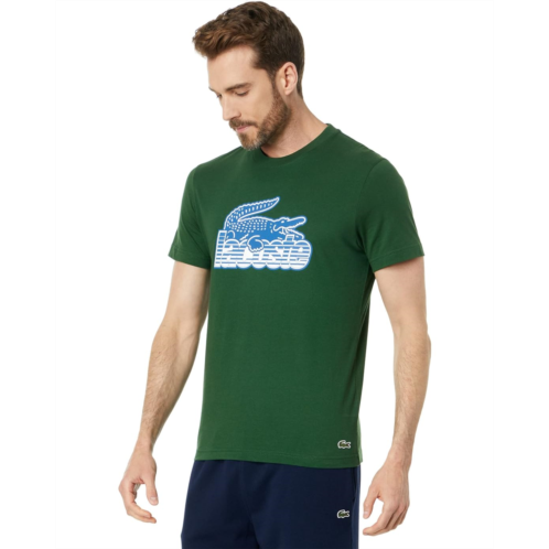 Lacoste Short Sleeve Regular Fit Front Graphic T-Shirt