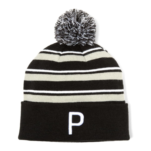 PUMA Golf WRMLBL Stripe Pom Beanie