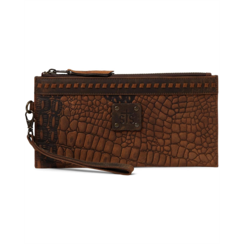 STS Ranchwear Catalina Croc Clutch