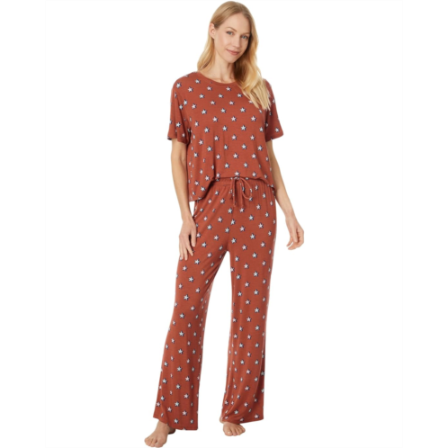 Womens Honeydew Intimates All American PJ Set