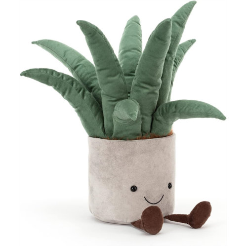 Jellycat Amuseables Aloe Vera Plant Stuffed Toy, 15.5 inches Plant Plush Fun Decor and Gift