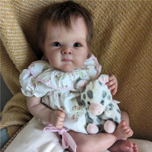 Anano Reborn Baby Dolls That Look Real 18 Inch Realistic Newborn Baby Dolls Girl Real Life Like Bebe Reborn Babies Girl Alive Preemie Reborn Baby Doll Gift for Toddler Girls