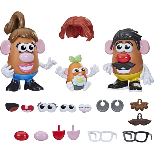 Mr Potato Head Potato Head, Create Your Potato Head Family Toy For Kids Ages 2 and Up, Includes 45 Pieces to Create and Customize Potato Families