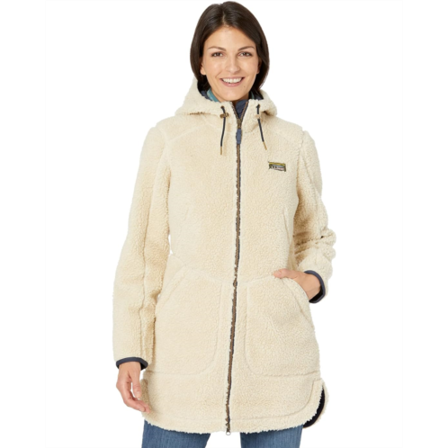 L.L.Bean Womens LLBean Mountain Pile Fleece Coat