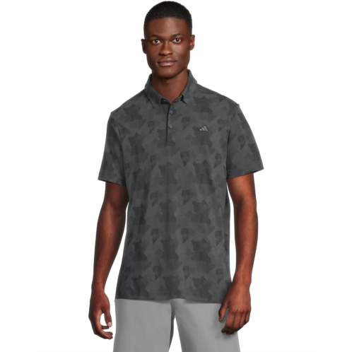 Adidas Golf Go-To Printed Golf Polo Shirt