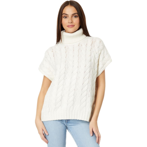 Womens Splendid Abbott Short Sleeve Sweater