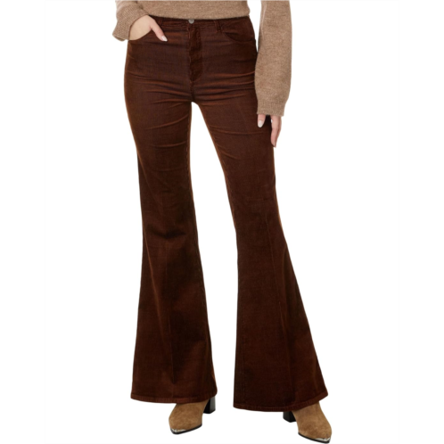 Paige Charlie Flare in Maple Brown