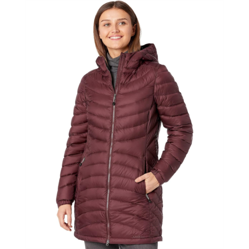 L.L.Bean Womens LLBean Petite Ultralight 850 Down Hooded Coat