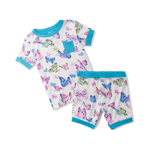 Hatley Kids Big Butterflies Bamboo Short Pajama Set (Toddler/Little Kid/Big Kid)