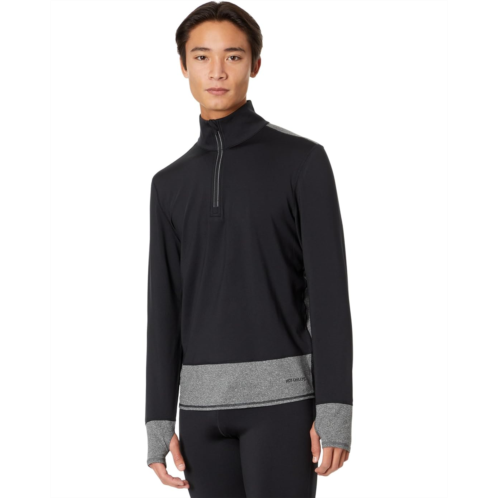 Mens Hot Chillys Micro Elite Chamois Color-Block Zip-T