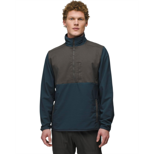 Mens Prana Gridlocked Fleece 1/4 Zip