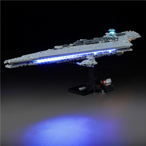Mililier LED Light Kit for Lego 75356 Star Wars Executor Super Star Destroyer Set, Compatible with Lego 75356 Building Blocks Model(Not Include Blocks Set)