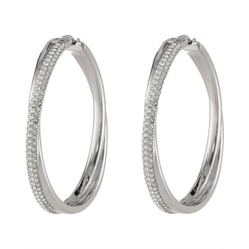 Michael Kors Pave Crossover Hoop