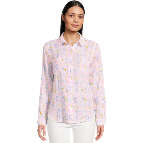 Womens Lilly Pulitzer Sea View Button-Down