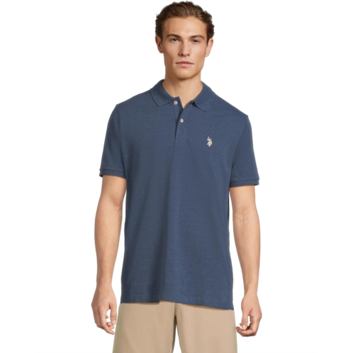 U.S. POLO ASSN. Solid Cotton Pique Polo with Small Pony