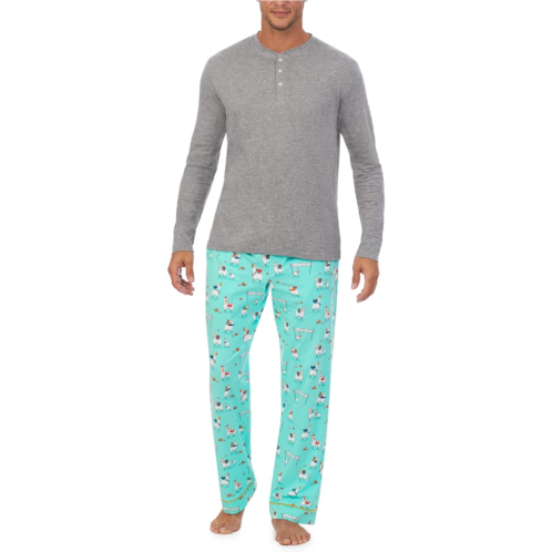 Bedhead PJs Long Sleeve Henley PJ Set