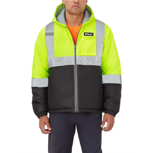 Fila Hi Visibility Hooded Field Work Jacket