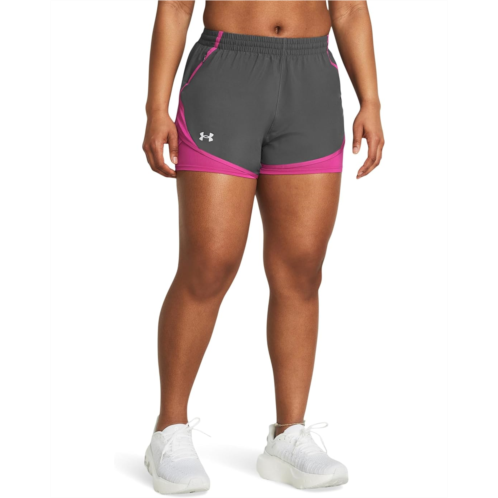 Womens Under Armour Fly By 2-in-1 Shorts