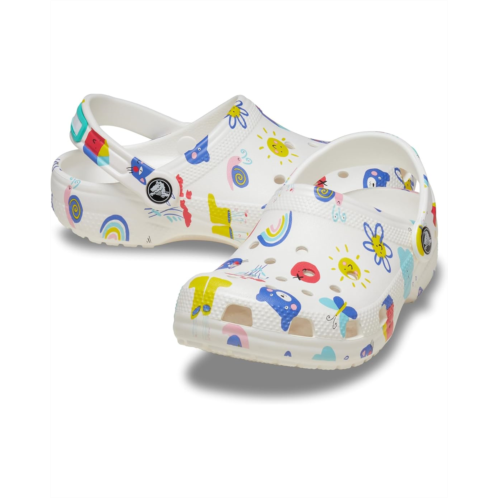 Crocs Kids Classic Graphic Clogs (Toddler)