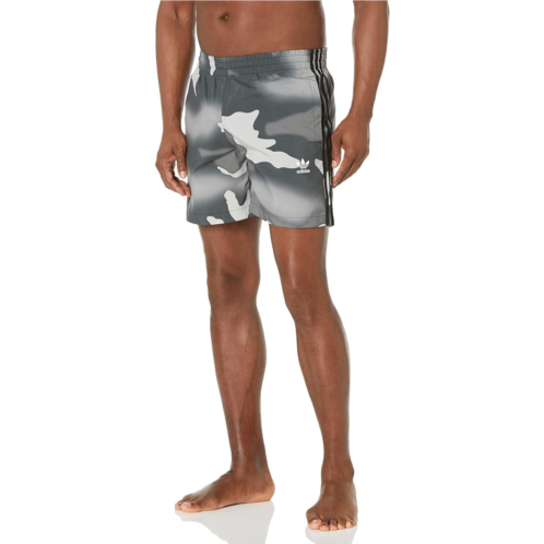 Mens adidas Originals Camo All Over Print Swim Shorts