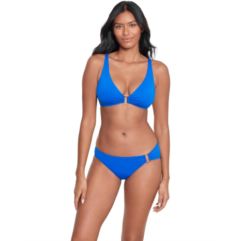 POLO RALPH LAUREN Beach Club Solids Ring Over the Shoulder Bikini Top