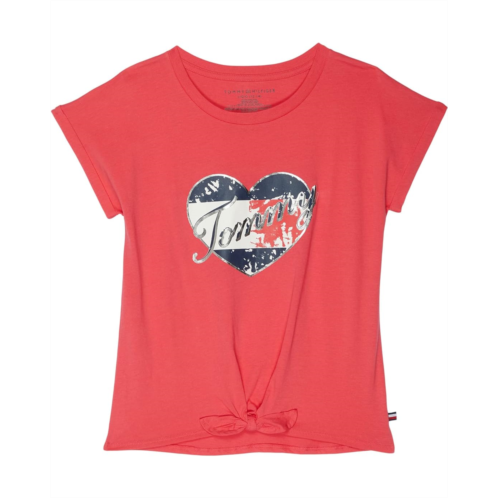 Tommy Hilfiger Kids Tie-Dye Heart T-Shirt (Big Kids)