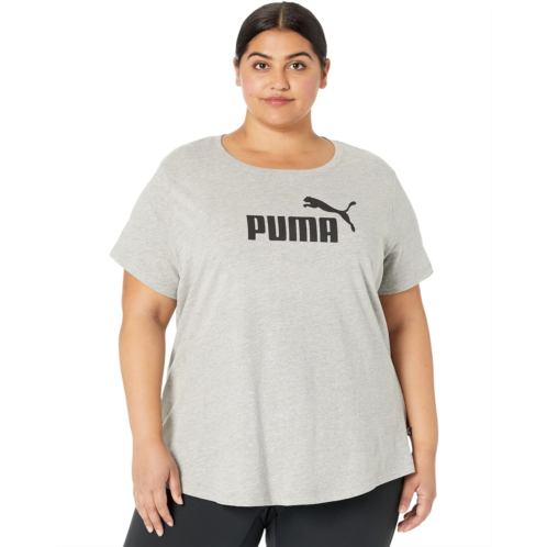 PUMA Plus Size Essentials Logo Tee 2.0
