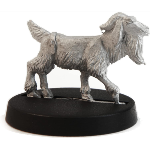Stonehaven Miniatures Stonehaven Goat Miniature Figure (for 28mm Scale Table Top War Games) - Made in USA