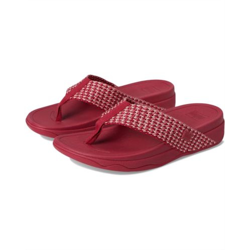 Womens FitFlop Surfa Multi-Tone Webbing Toe-Post Sandals