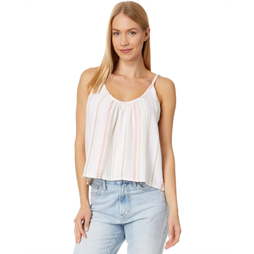 Bobi Los Angeles Cami Shirred Top