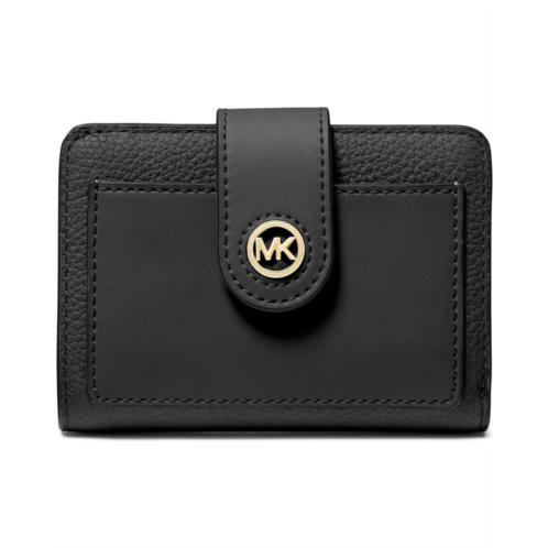 MICHAEL Michael Kors Mk Charm Small Tab Compact Pcoket Wallet