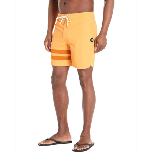 Mens Hurley Phantom+ Block Party Renegade 18 Boardshorts