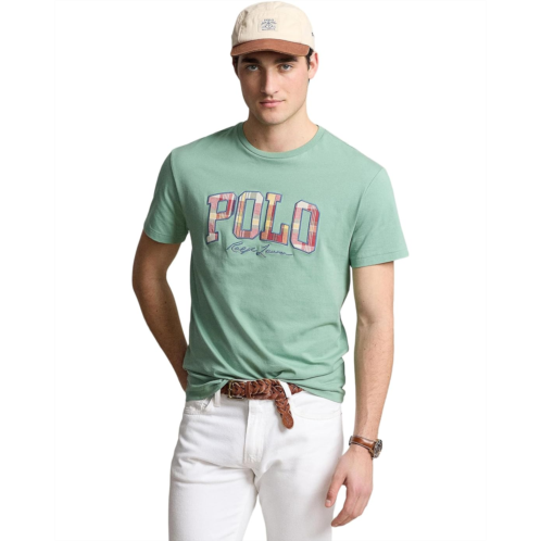 Polo Ralph Lauren Classic Fit Plaid-Logo Jersey T-Shirt