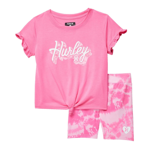 Hurley Kids Bike Shorts Set (Toddler/Little Kids)