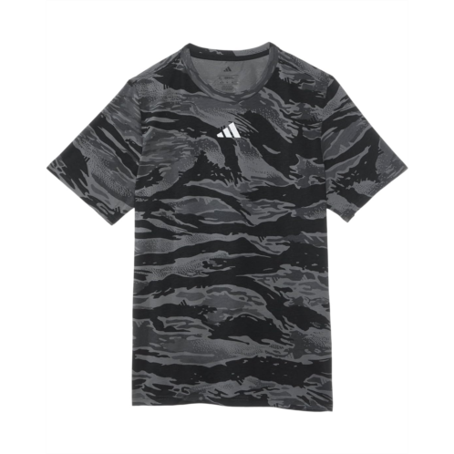 Adidas Kids AOP Tiger Camo Tee (Big Kids)