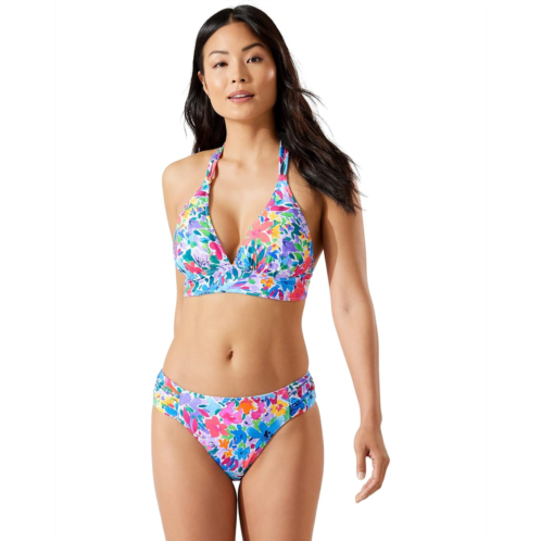 Tommy Bahama Watercolor Floral Reversible Halter