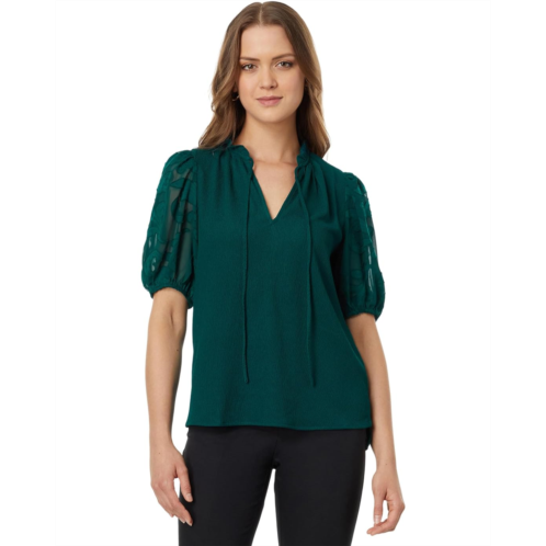 Vince Camuto Short Puff Sleeve Top