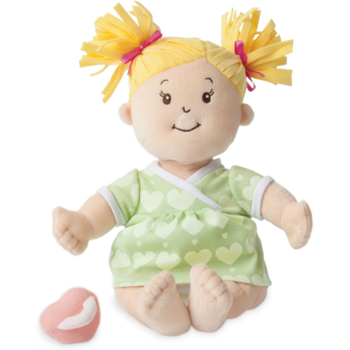 Manhattan Toy Baby Stella Blonde Soft First Baby Doll for Ages 1 Year and Up, 15