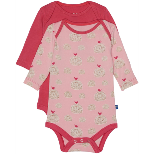 Kickee Pants Kids Long Sleeve One-Piece Set (Infant)