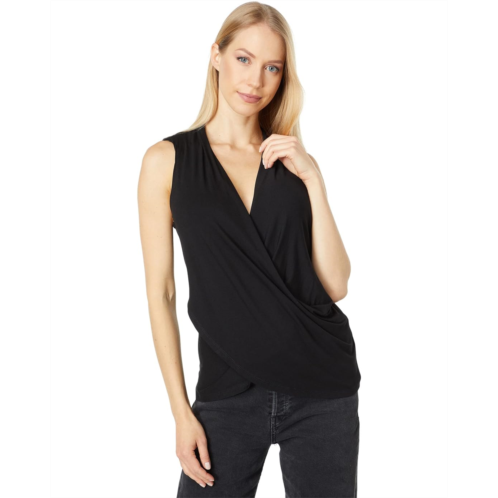 1.STATE Sleeveless Cross Front Top