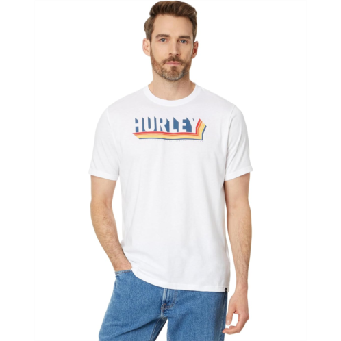 Mens Hurley Shadow Blinds Short Sleeve Tee