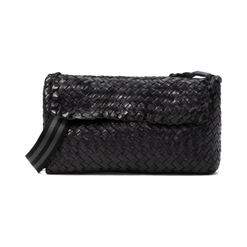 Loeffler Randall Miller Woven Leather Shoulder Bag with Webbing Strap