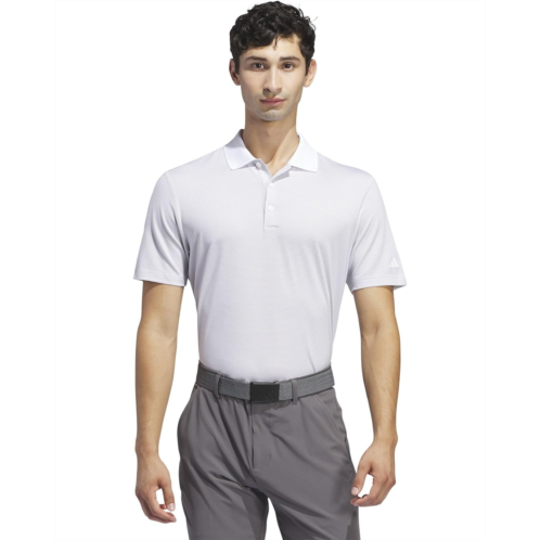 Mens adidas Golf Ottoman Short Sleeve Polo