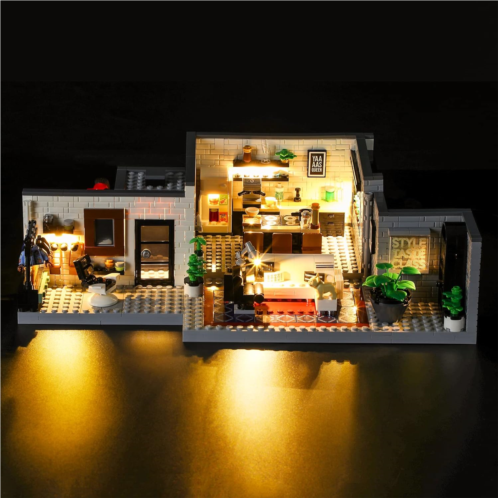 LIGHTAILING Led Light for Lego 10291 Queer Eye The Fab 5 Loft Building Blocks Model - NOT Included The Model Set