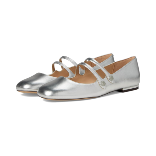 Womens COACH Winley Metallic Leather Mary Jane